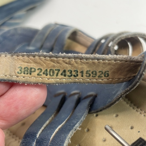 Ecco Footwear Womens Flash Huarache Sandal II Leather Huarache Sandal Size 38 - Picture 9 of 11